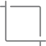 Crop SVG Icon